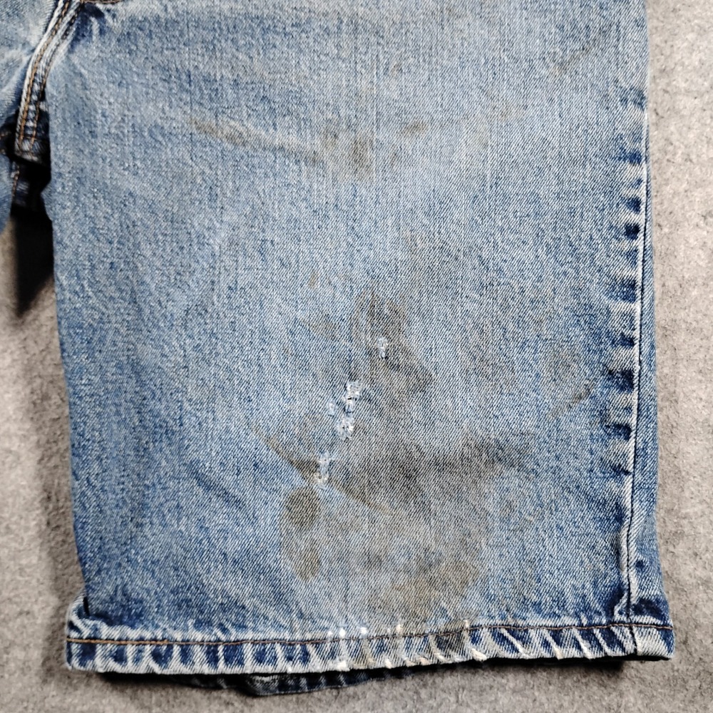 Vintage Levi's Silver Tab Loose Fit Denim Shorts Men's 31 Blue Jorts Skater 90s - Picture 3 of 11